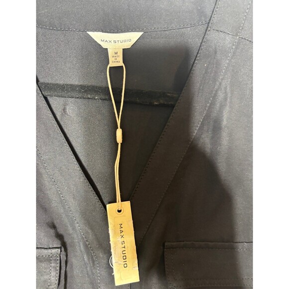 NWT Max studio Black Dress size M - Picture 3 of 7